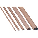 Krick Modelltechnik Lišta ořech půlkulatá 2.5x5 mm 1m