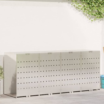 vidaXL Контейнер за съхранение на 3 коша 340 x 77.5 x 115.5 см (3394790)