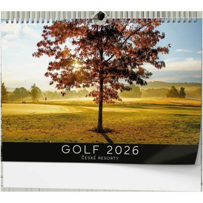 Nástěnný Baloušek Golf české resorty 2026