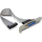 Delock Паралелен пинхедър - Паралелен извод DB-25 за задната платка IEEE-1284 F/F 84300 (84300)