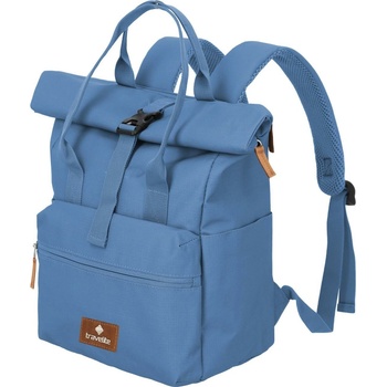 Travelite Basics Short Handle Roll-up Denim 14l