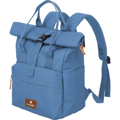Travelite Basics Short Handle Roll-up Denim 14l