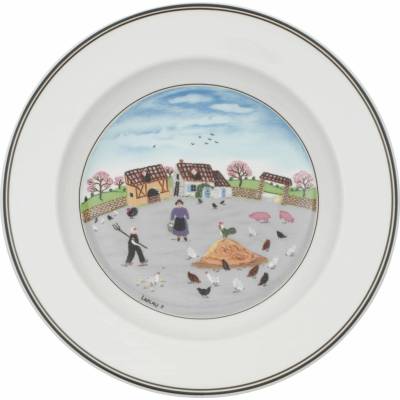 Villeroy & Boch Hlboký tanier 21 cm Hydináreň Design Naif