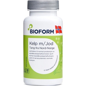 Bioform Щитовидна жлеза - Келп (кафяви водорасли), 600 mg х 90 капсули (0522 BFM)