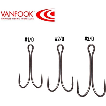 Vanfook Dvojháček Premier Double Long shank DW-20B vel.1 8 ks