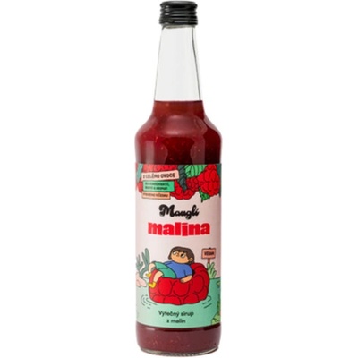 Mauglí Sirup Malina 0,5 l