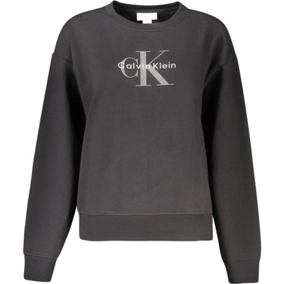 Calvin Klein Дамски суитшърт с цип calvin klein, Размер l, Цвят Черен (lv047b234g_neub1)