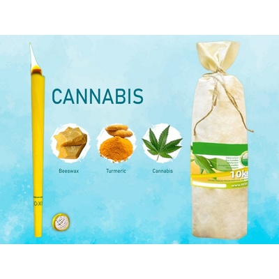 Hoxi Ušní svíčky cannabis – Zboží Dáma