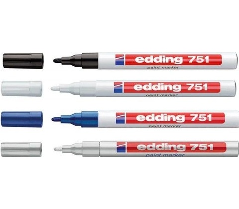 Edding 751 modrý