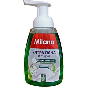 TRI-BIO Milana ултра пяна за измиване на домакински съдове 320 мл ябълка