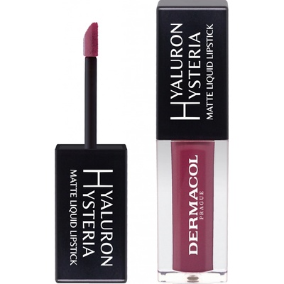 Dermacol Hyaluron Hysteria Matte Liquid Lipstick tekutý rúž so zmatňujúcim účinkom No,10 4,5 ml