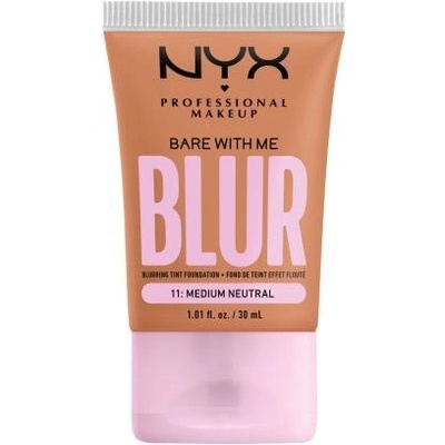 NYX Professional Makeup Bare With Me Blur Tint hydratačný make-up 11 Medium Neutral 30 ml