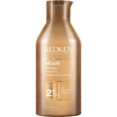 Redken All Soft Shampoo hydratační šampon pro suché vlasy 500 ml