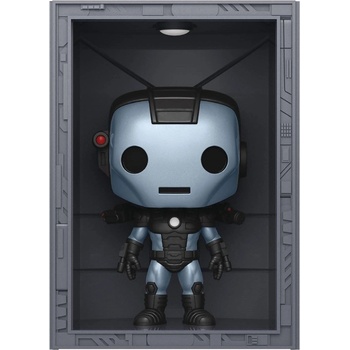 Funko Pop Deluxe Marvel Hall Of Armor Iron Man Model 11 War Machine Mettalic