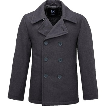 BRANDIT Палто Brandit Pea coat - Grey (Anthracite)