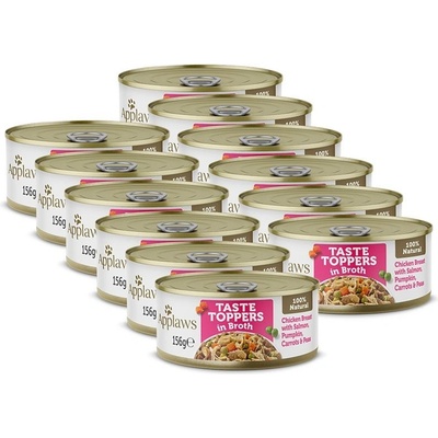 Applaws dog kuracie losos a zelenina 12 x 156 g