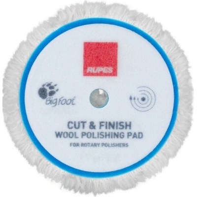 Rupes Cut & Finish Wool Polishing Pad Rotary 150 mm