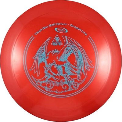 Discgolf View Driver Dragon Line red