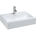 Laufen Living - Умивалник за монтаж върху плот, 60x46 см, без отвор за смесител, бял H8174340001091 (H8174340001091)