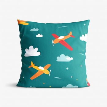 Goldea bavlna letecké dobrodružstvo 45 x 45 cm