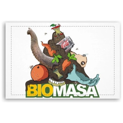 Fotoobraz 60x40 cm malý Biomasa