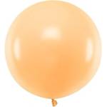 Party Deco Голям Латексов Балон, Пастел, Праскова, 60см (olbom-075j)