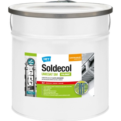 Het Soldecol Unicoat SM 10l RAL 8019