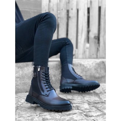 BOA Shoes Мъжки спортни боти с катарама ba0218 - Тъмнокафяви #362656 (362656_Черно)