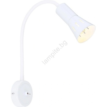 Image 1 of Candellux Гъвкава лампа ARENA 1xE14/40W/230V бяла (CA0395)