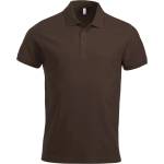  CLIQUE CLASSIC LINCOLN S/S / Мъжка поло риза от плътен памук - тъмно мока L (678244at003)