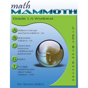 Math Mammoth Grade 1-A Worktext (ISBN: 9781942715009)