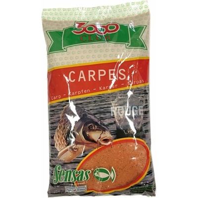 Sensas 3000 Krmivo Club Carpes Rouge kapor červený 1kg