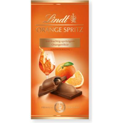 Lindt Lindor čokoláda Orange Spritz 100 g