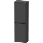 Duravit Ketho. 2 - Шкаф 132x40x24 см, 2 врати, панти отдясно, графит матов K21319R49490000 (K21319R49490000)