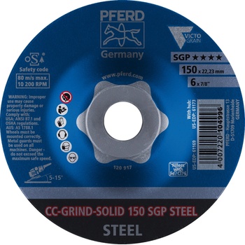 Pferd Brusný kotouč 150 x 22,23 mm 4007220104996