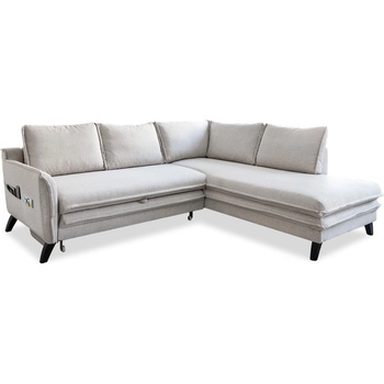 Miuform Светлобежов ъглов разтегателен диван десен ъгъл Charming Charlie - Miuform (Charming Charlie 2QL-HAEECR LIN1)