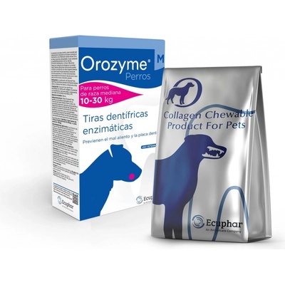 Orozyme plátky žvýkací pro psy M 10 30 kg