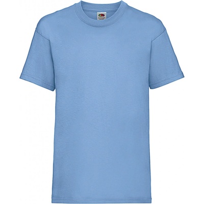 Fruit of the Loom tričko kids Valueweight T F610330 krátký rukáv dětské 1TE F610330 Sky Blue