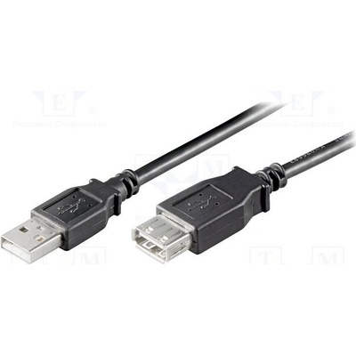 Goobay 68904 USB 2.0, USB A zásuvka,USB A vidlice, 3m