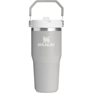 STANLEY Светлосив термос от неръждаема стомана 410 ml IceFlow Flip Straw 2.0 Tumbler Ash - Stanley (100000116242)