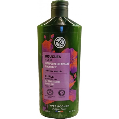 Yves Rocher Boucles šampón pre kučeravé a vlnité vlasy with organic flax 300 ml