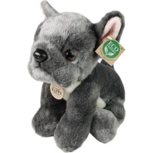 Rappa Плюшена играчка Rappa Еко приятели - Сив френски булдог, седящ, 26 cm (208926) - ozone