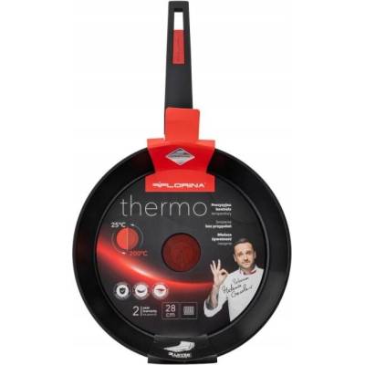 Tradičná Panvica Florina Thermosensor 28 cm hliníková