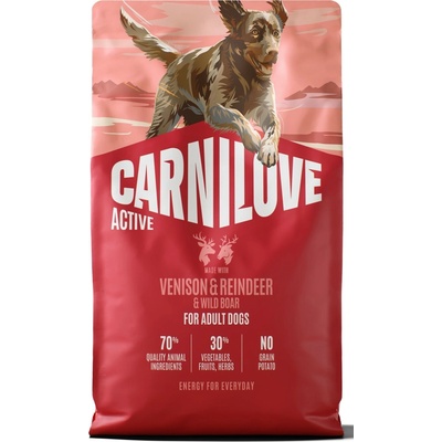 Carnilove Active Adult All Venison & Reindeer & Wild Boar 4 kg