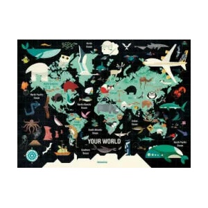 Your World 1000 Piece Family Puzzle | Mudpuppy (ISBN: 9780735349063)