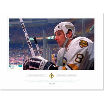 Mustang Plagát Boston Bruins NHL Memorabilia 2005 Cam Neely Classic 12" x 16"