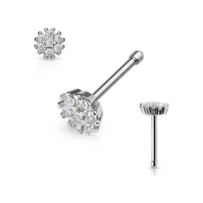 Šperky4U piercing do nosu kytička N0032