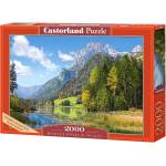 Castorland Пъзел Castorland от 2000 части - Планинско убежище в Алпите (C-200832-2)