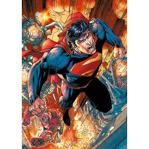 Trefl - Puzzle Superman in Action - 1 000 piese