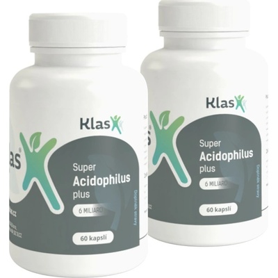 Klas Super Acidophilus plus 6 miliard 2x 60 kapslí